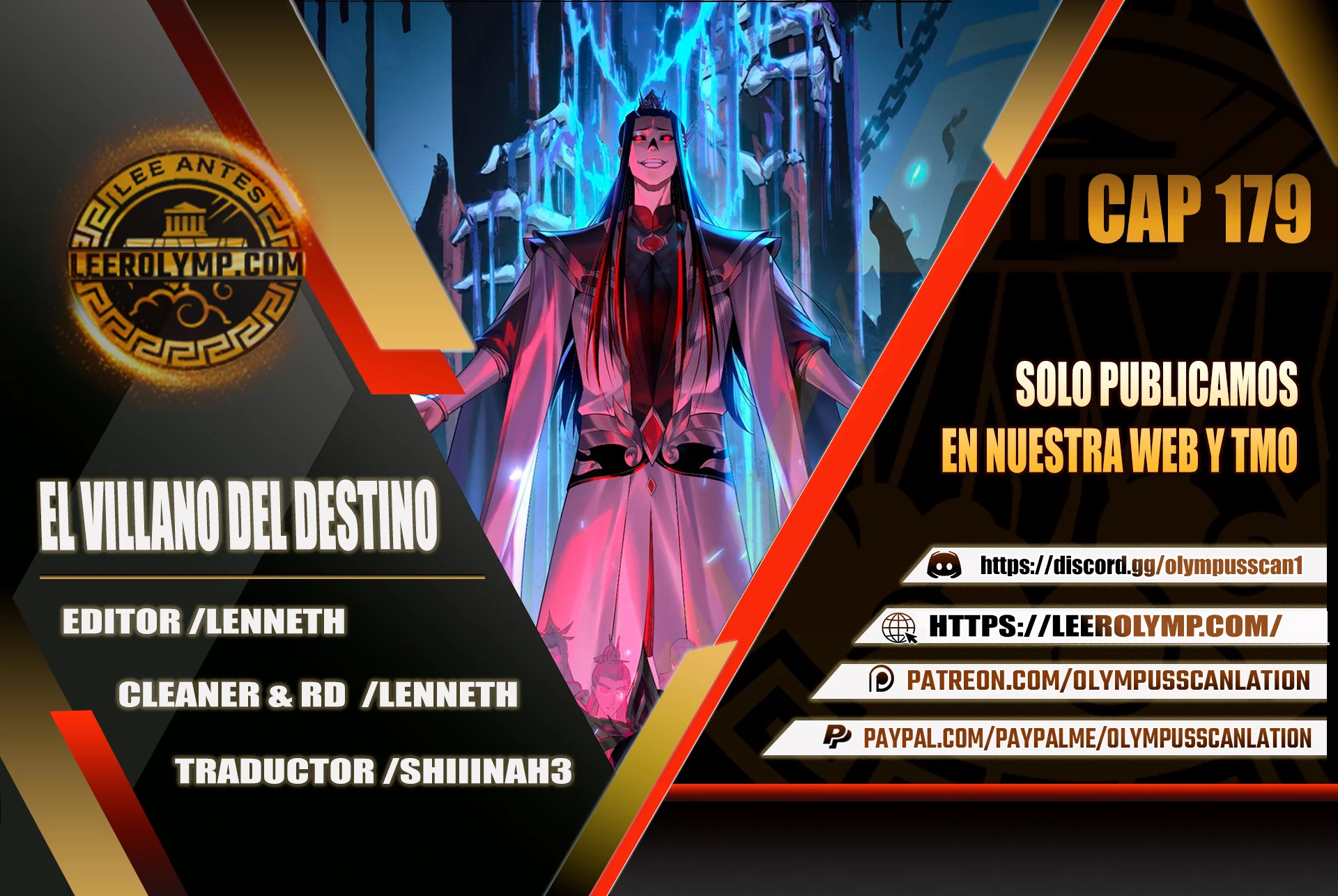 El Villano Del Destino Capítulo 179 - Page 1
