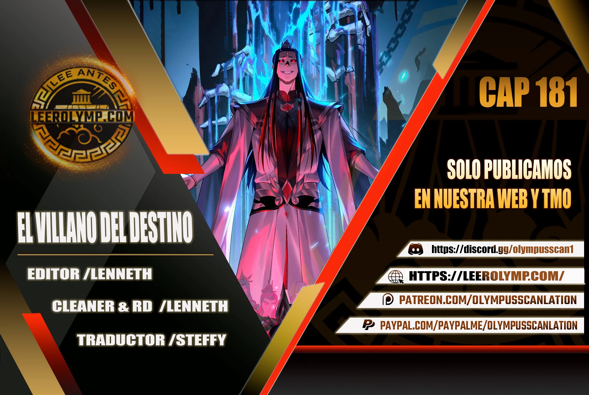 El Villano Del Destino Capítulo 181 - Page 1