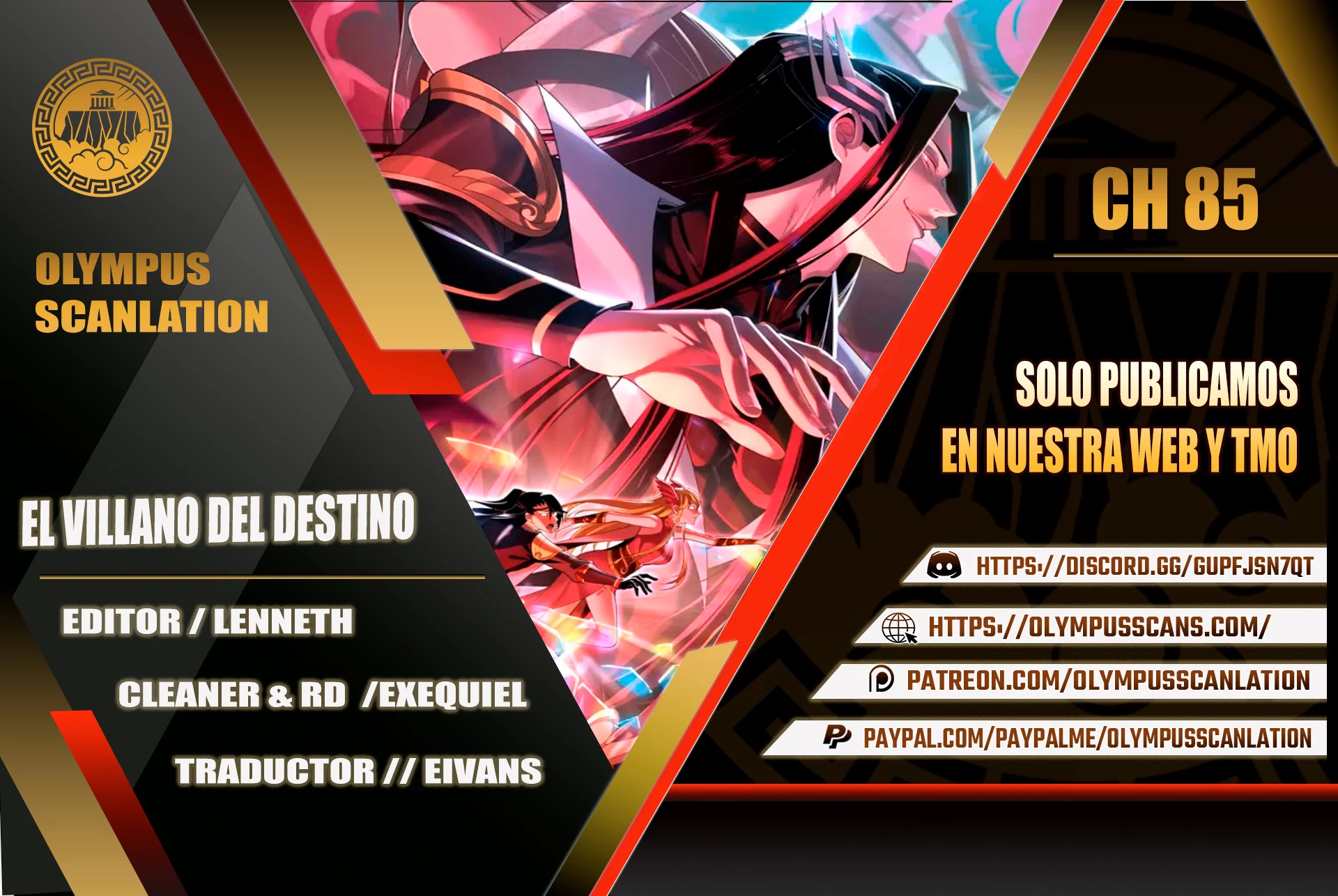 El Villano Del Destino Capítulo 85 - Page 1