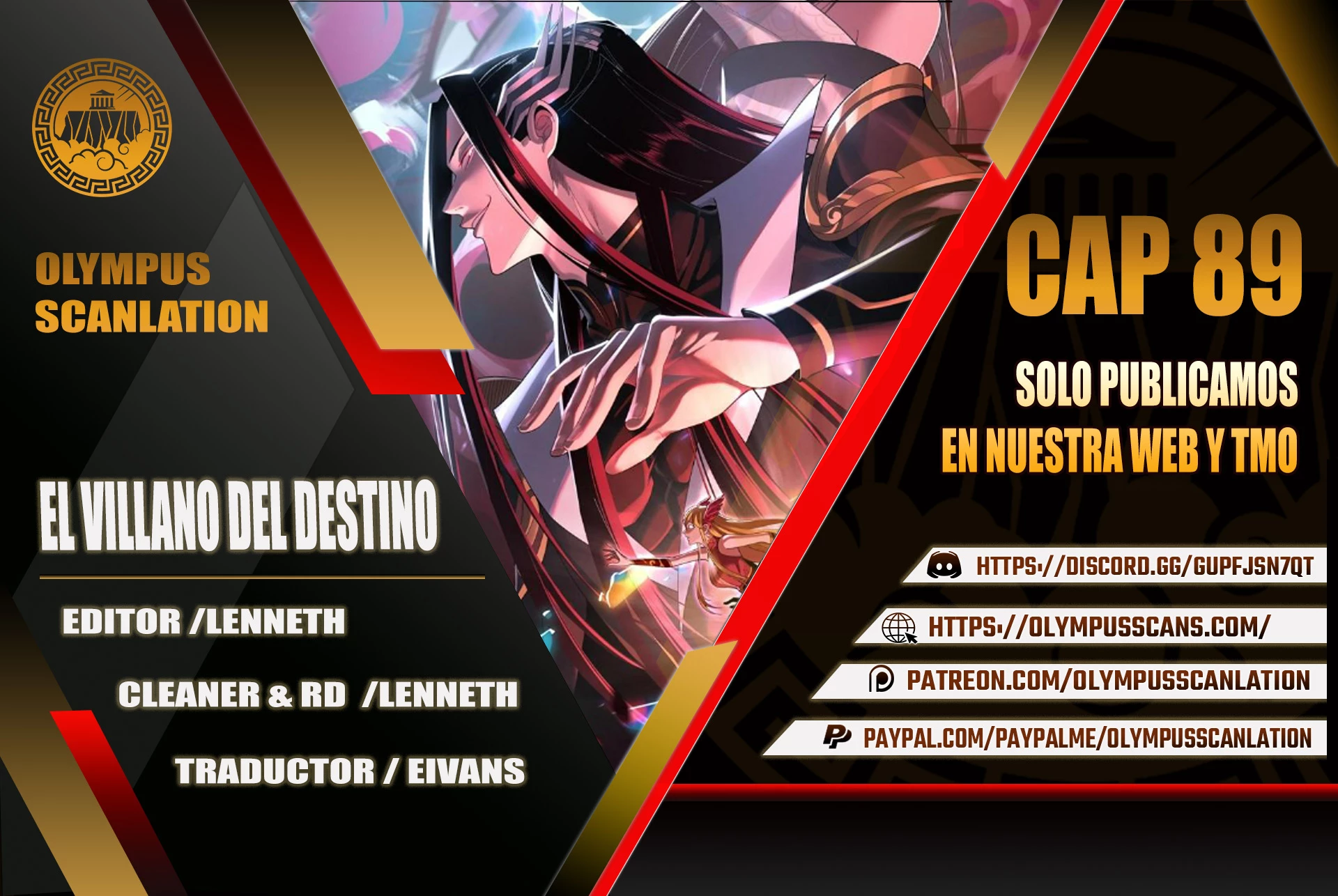 El Villano Del Destino Capítulo 89 - Page 1