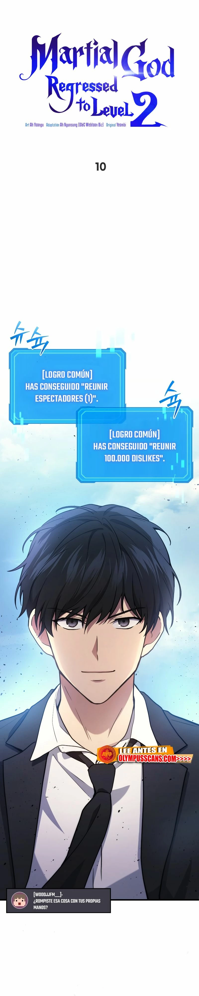 El Dios Marcial que Regresó al nivel 2 Capítulo 10 - Page 4