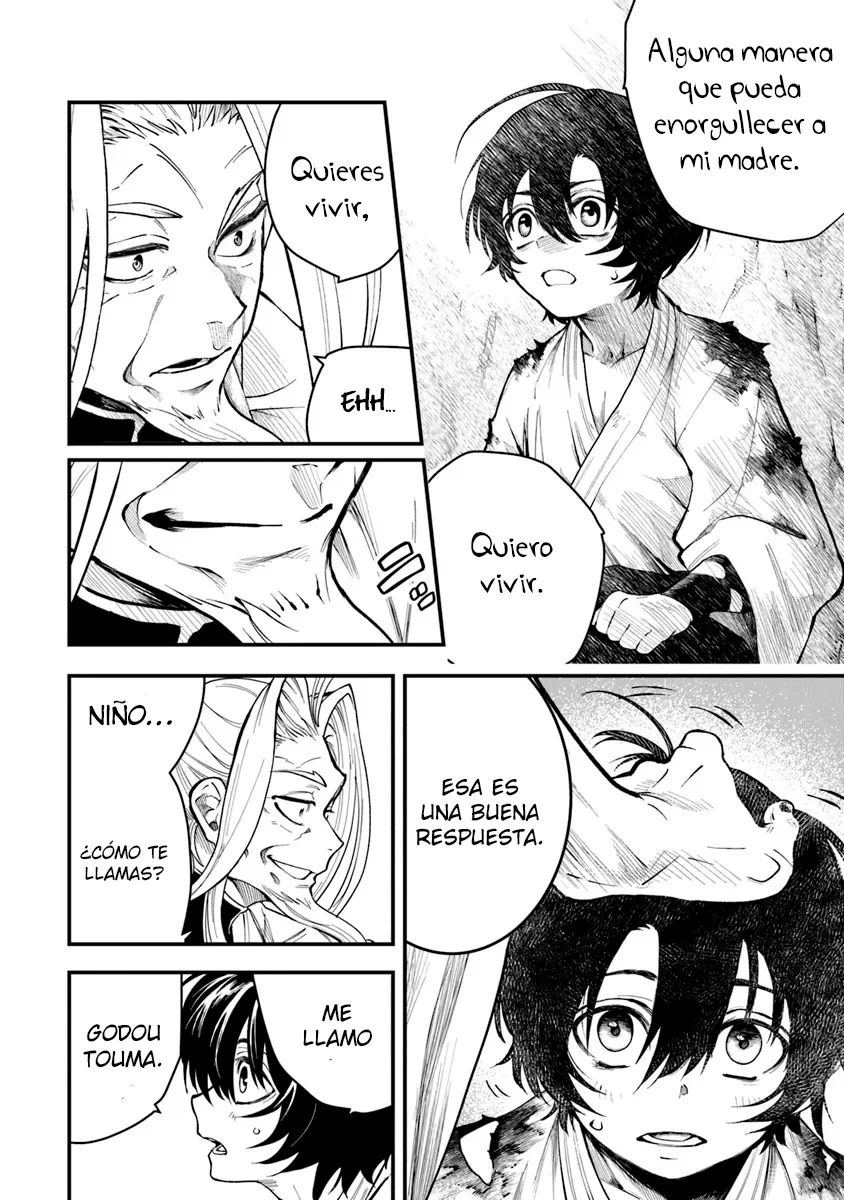 BUSHINDEN: IKENIE NI SASAGERARETA ORE WA, KAMI NI HIROWAREBU O KIWAMERU Capítulo 2.1 - Page 18