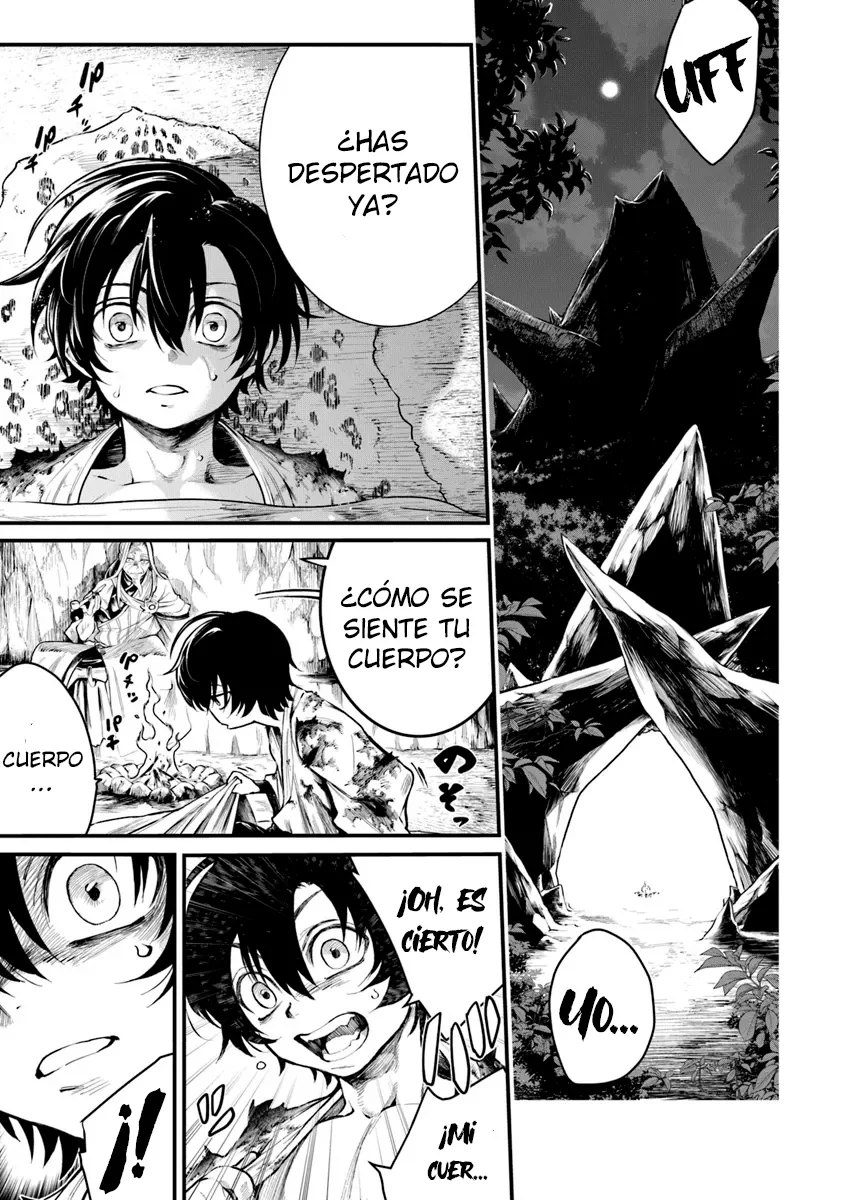 BUSHINDEN: IKENIE NI SASAGERARETA ORE WA, KAMI NI HIROWAREBU O KIWAMERU Capítulo 2.1 - Page 9