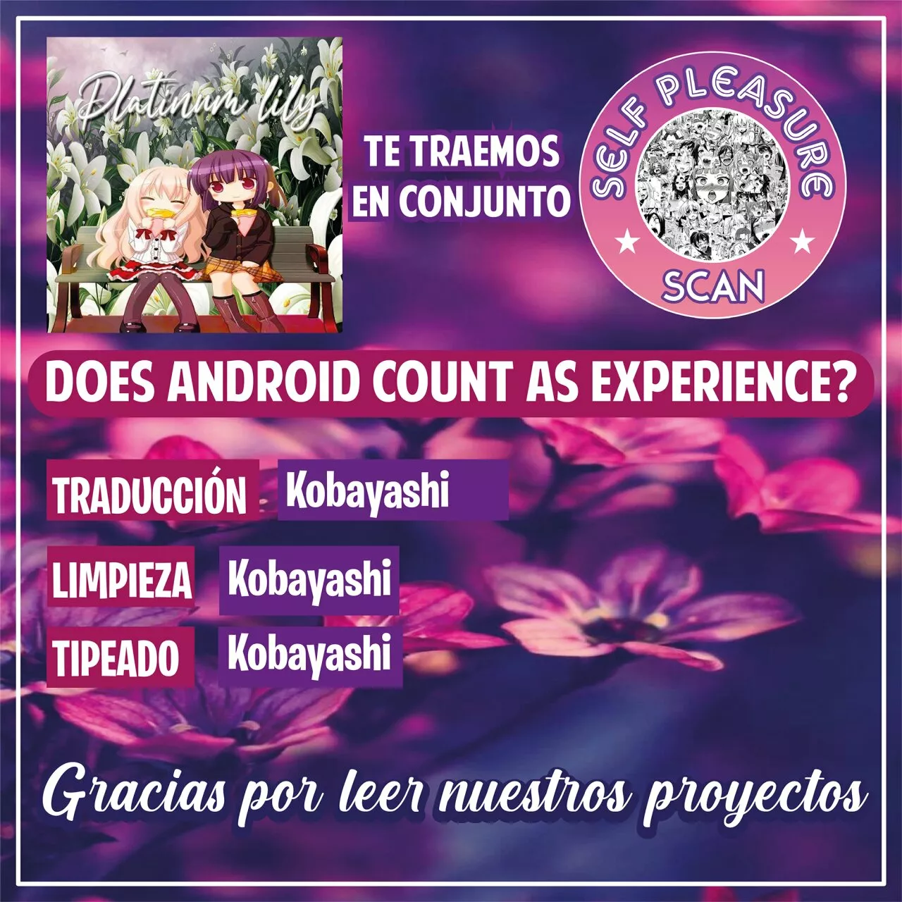 Android wa Keiken Ninzuu ni Hairimasu ka?? Capítulo 11 - Page 1