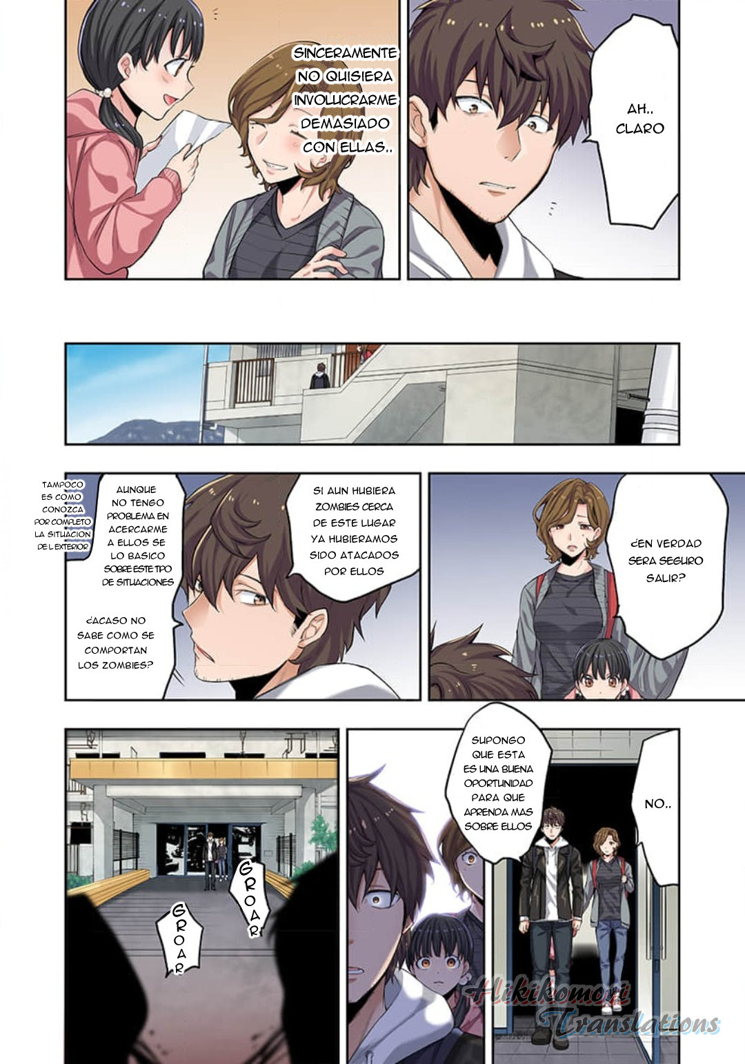 En un mundo infestado por zombies, soy el único que no soy atacado por ellos Capítulo 1 - Page 17
