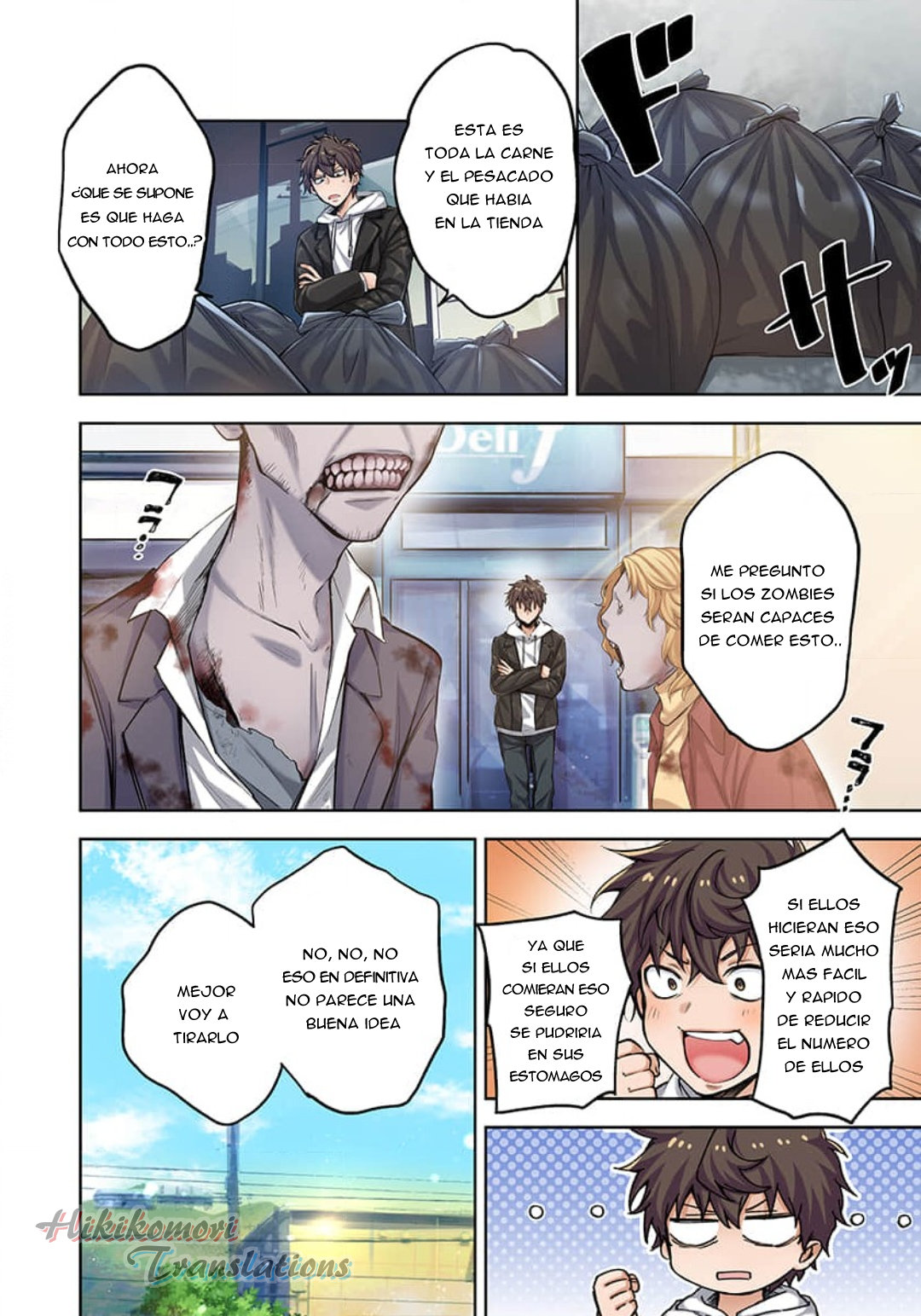 En un mundo infestado por zombies, soy el único que no soy atacado por ellos Capítulo 2 - Page 10