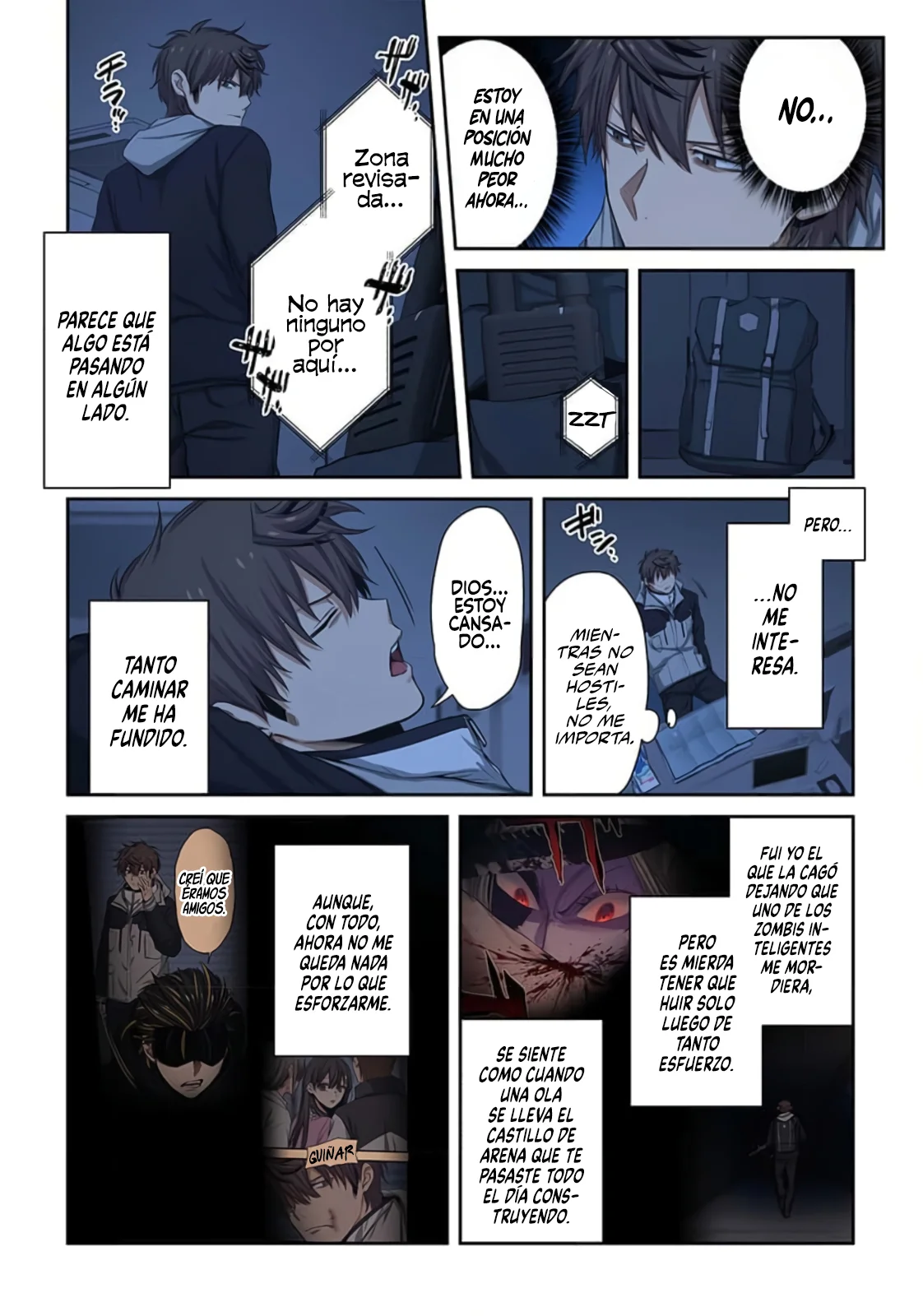 En un mundo infestado por zombies, soy el único que no soy atacado por ellos Capítulo 31 - Page 9