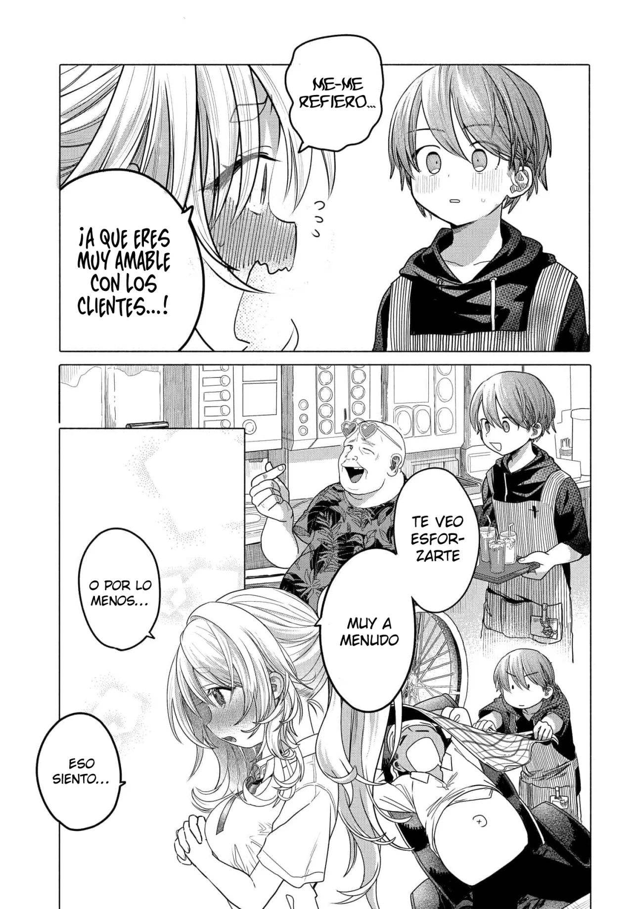 Una clienta habitual quiere divertirse Capítulo 31.2 - Page 3