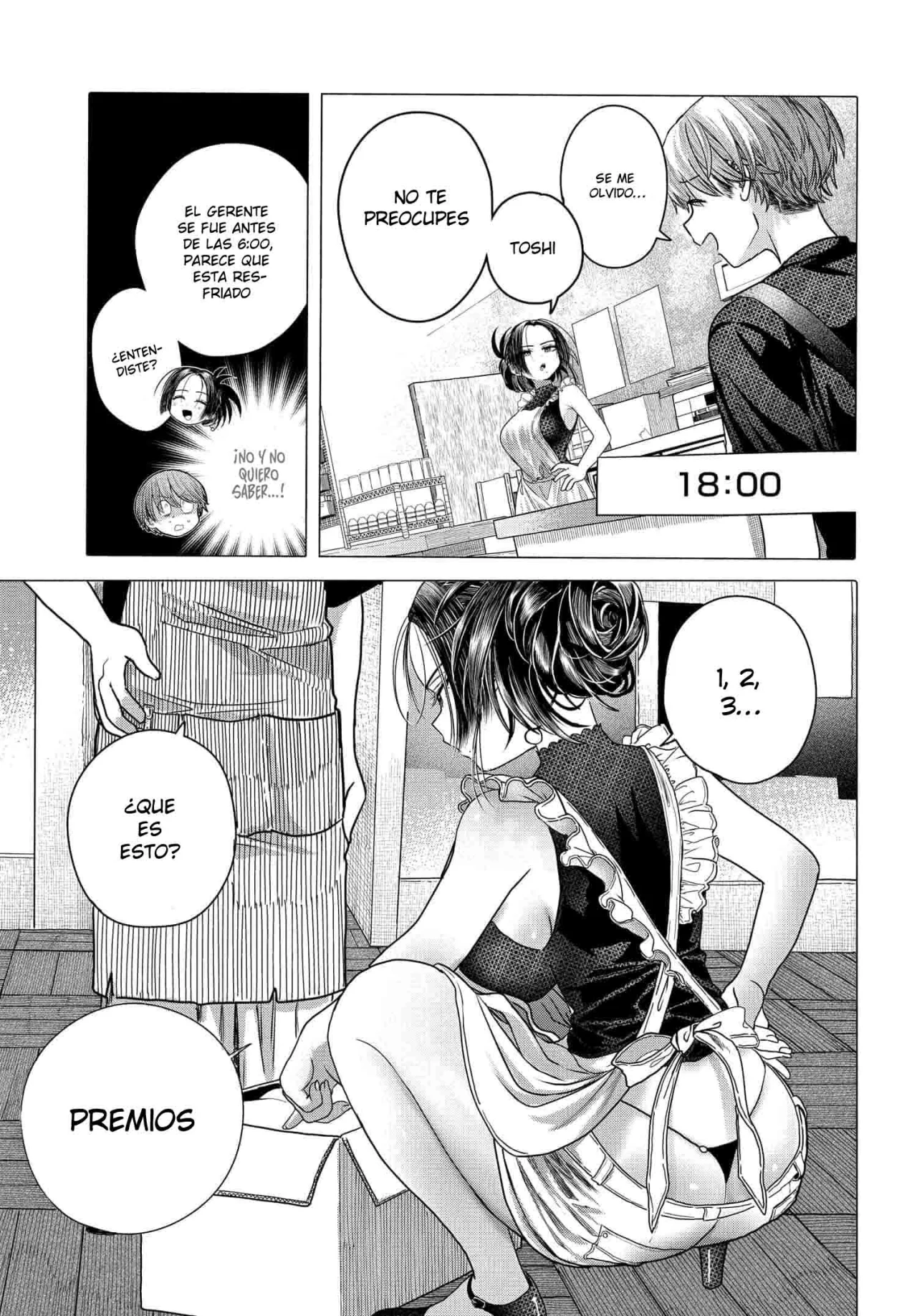 Una clienta habitual quiere divertirse Capítulo 32.2 - Page 3