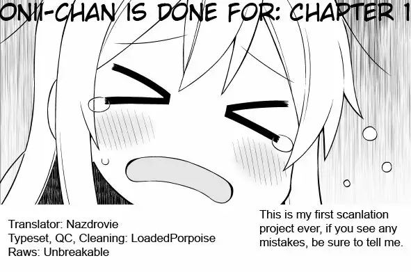 Onii-chan wa Oshimai Capítulo 1 - Page 15