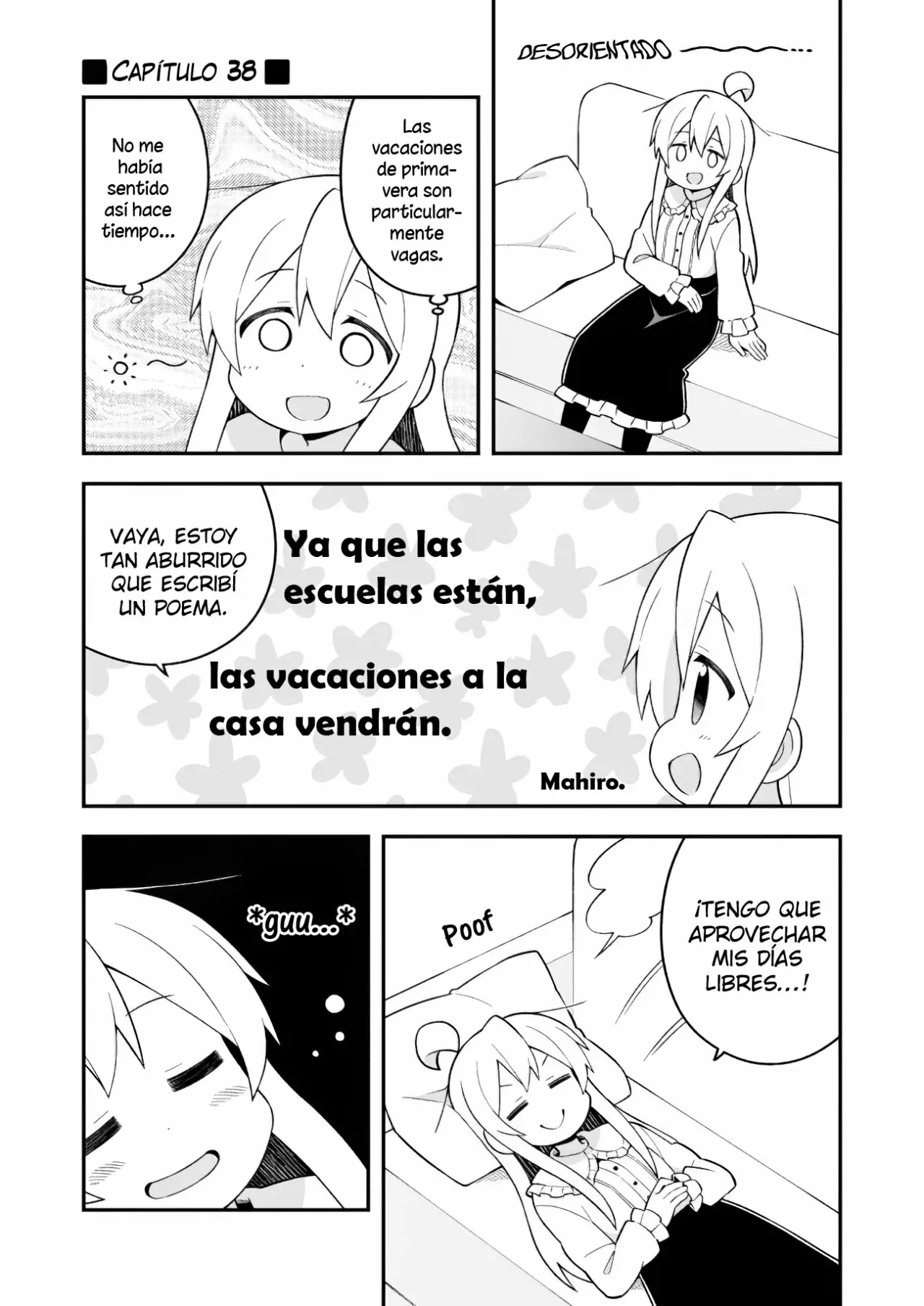 Onii-chan wa Oshimai Capítulo 38 - Page 2