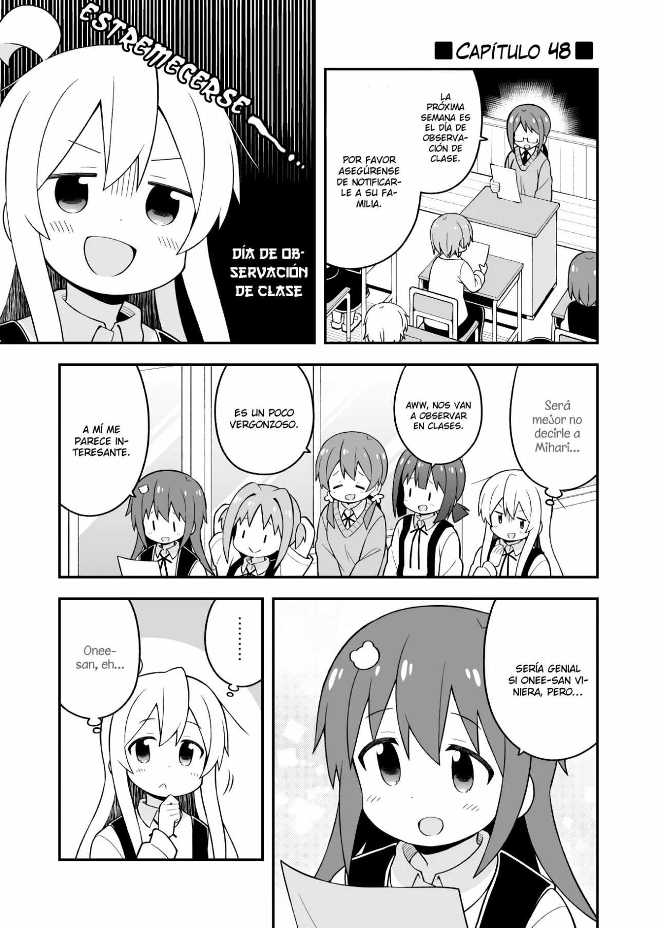 Onii-chan wa Oshimai Capítulo 48 - Page 2