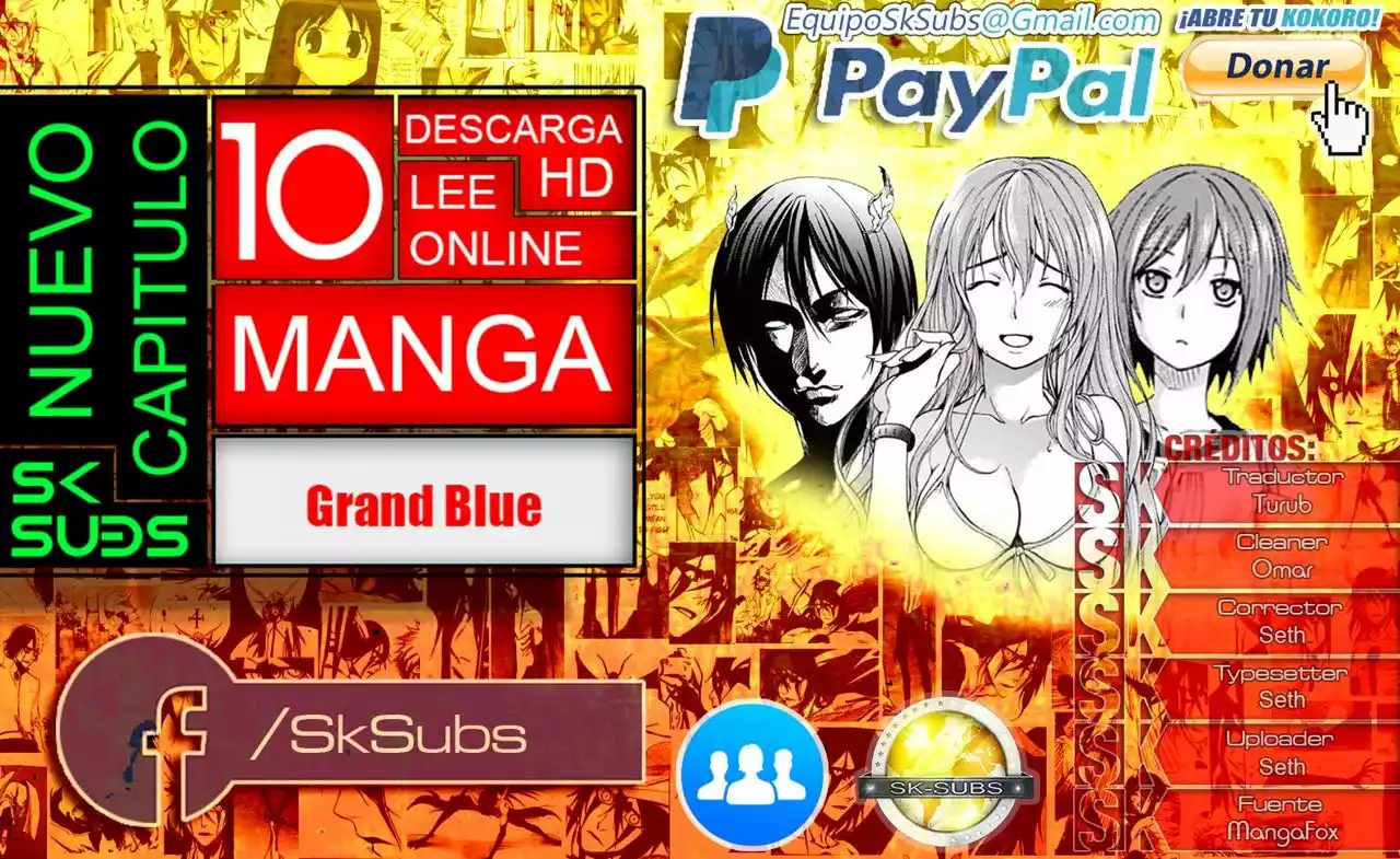 Grand Blue Capítulo 10 - Page 1