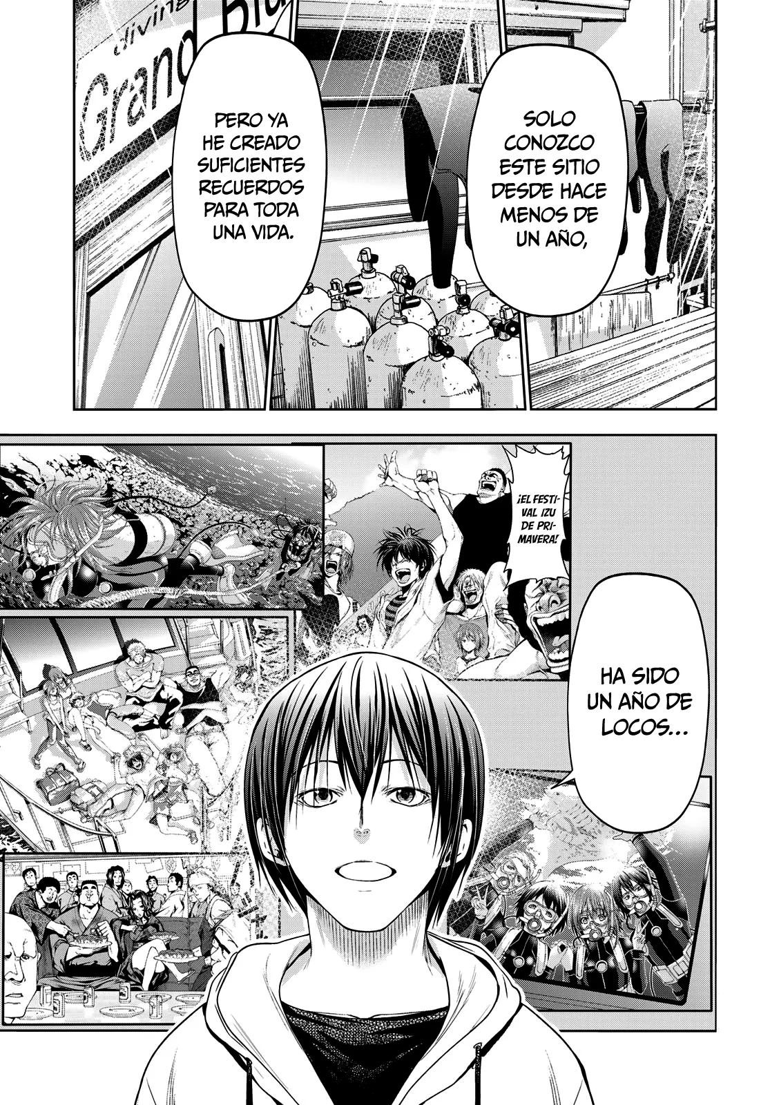 Grand Blue Capítulo 100 - Page 8