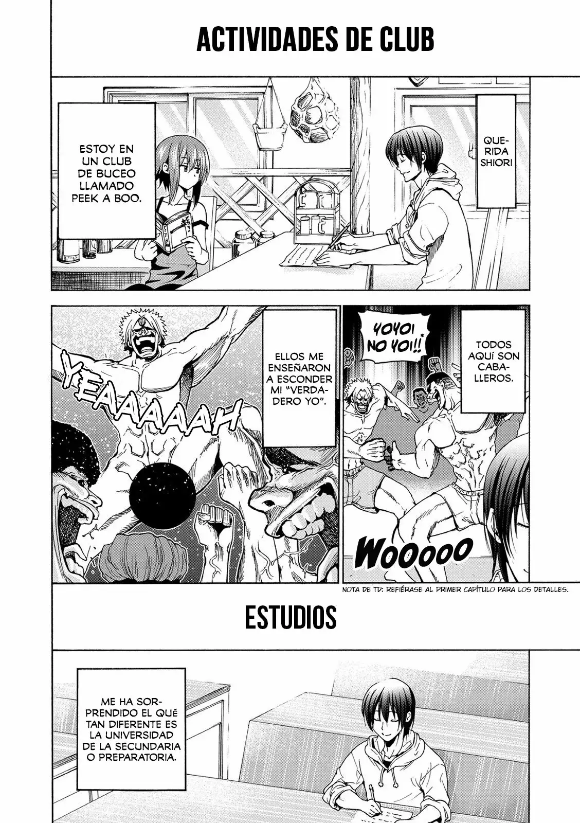 Grand Blue Capítulo 25.5 - Page 9