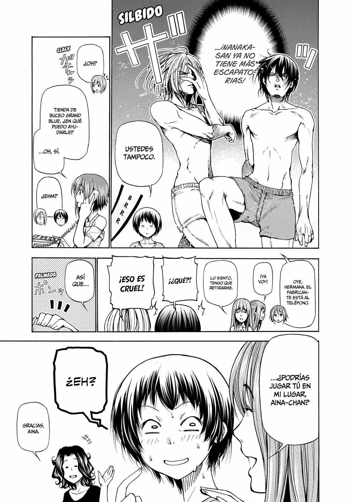 Grand Blue Capítulo 28.5 - Page 14