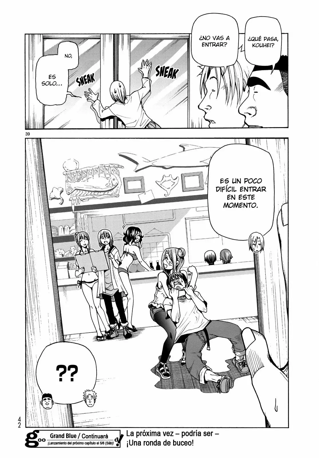 Grand Blue Capítulo 34 - Page 41