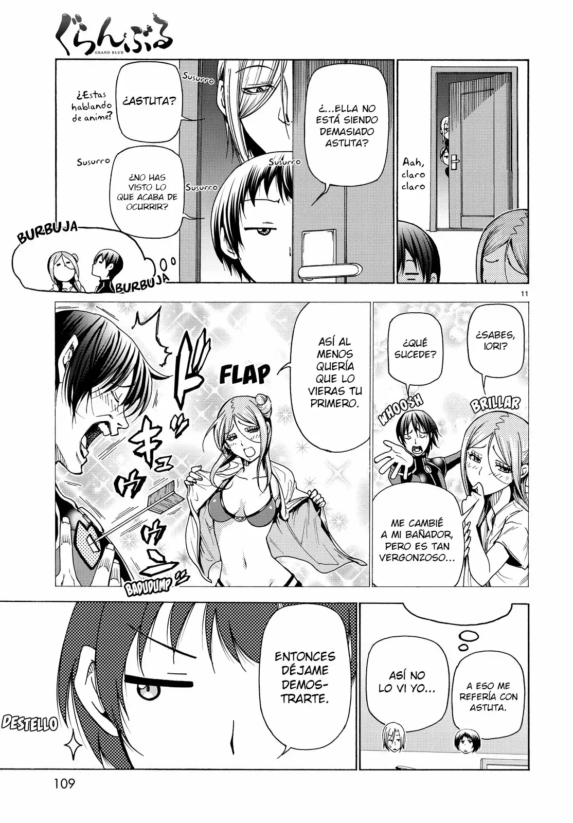 Grand Blue Capítulo 35 - Page 12
