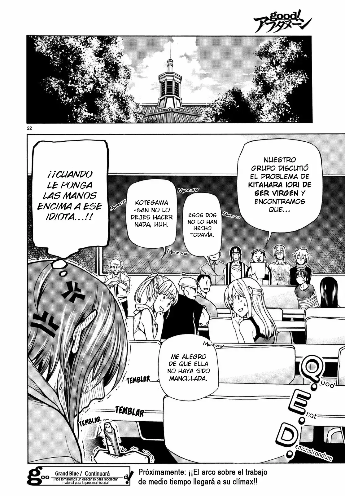 Grand Blue Capítulo 36.5 - Page 22