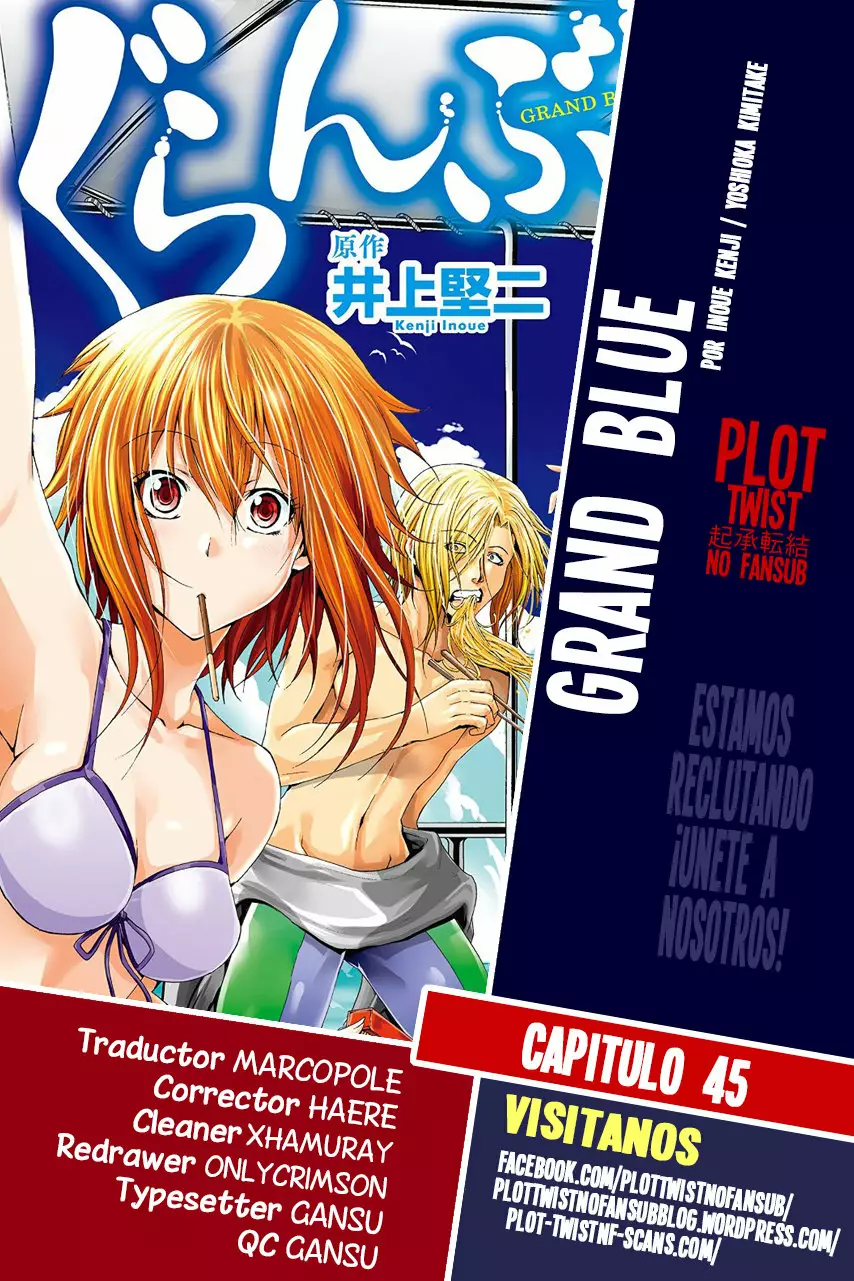 Grand Blue Capítulo 45 - Page 1