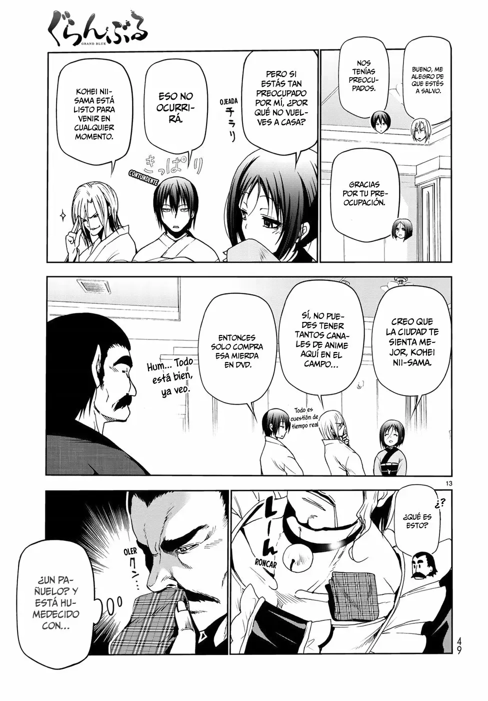 Grand Blue Capítulo 48 - Page 15