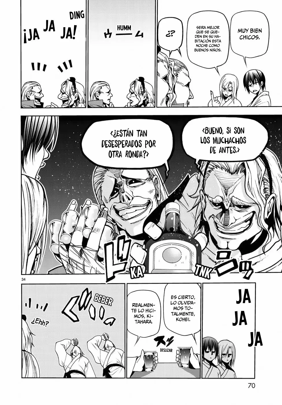Grand Blue Capítulo 48 - Page 35