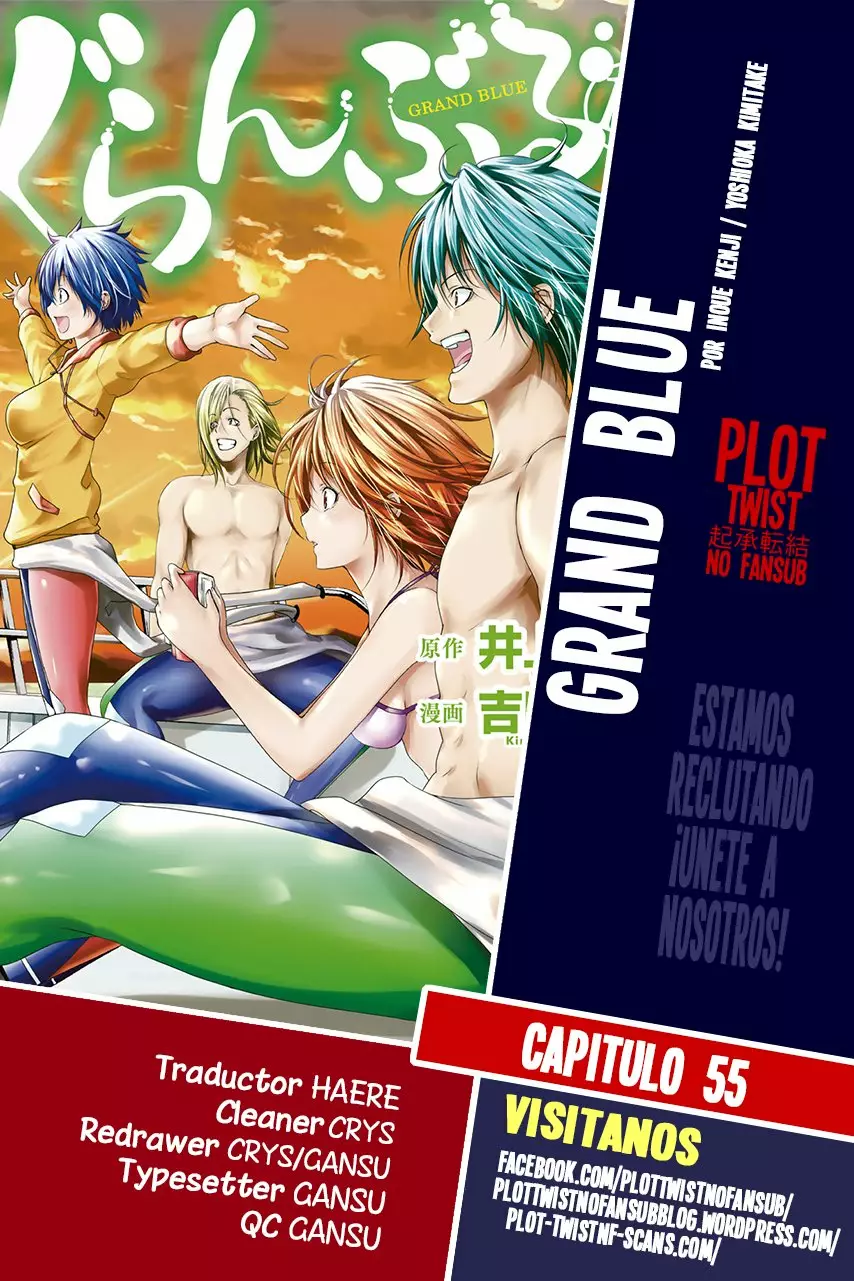 Grand Blue Capítulo 55 - Page 1