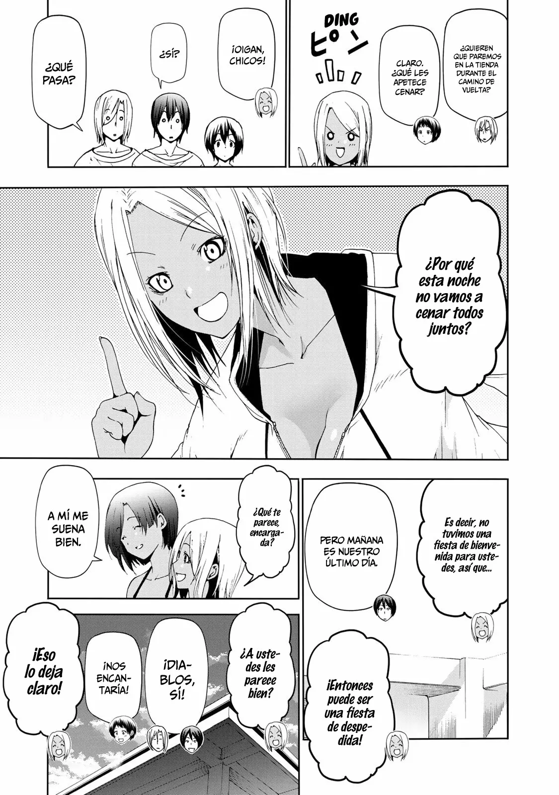 Grand Blue Capítulo 56 - Page 10