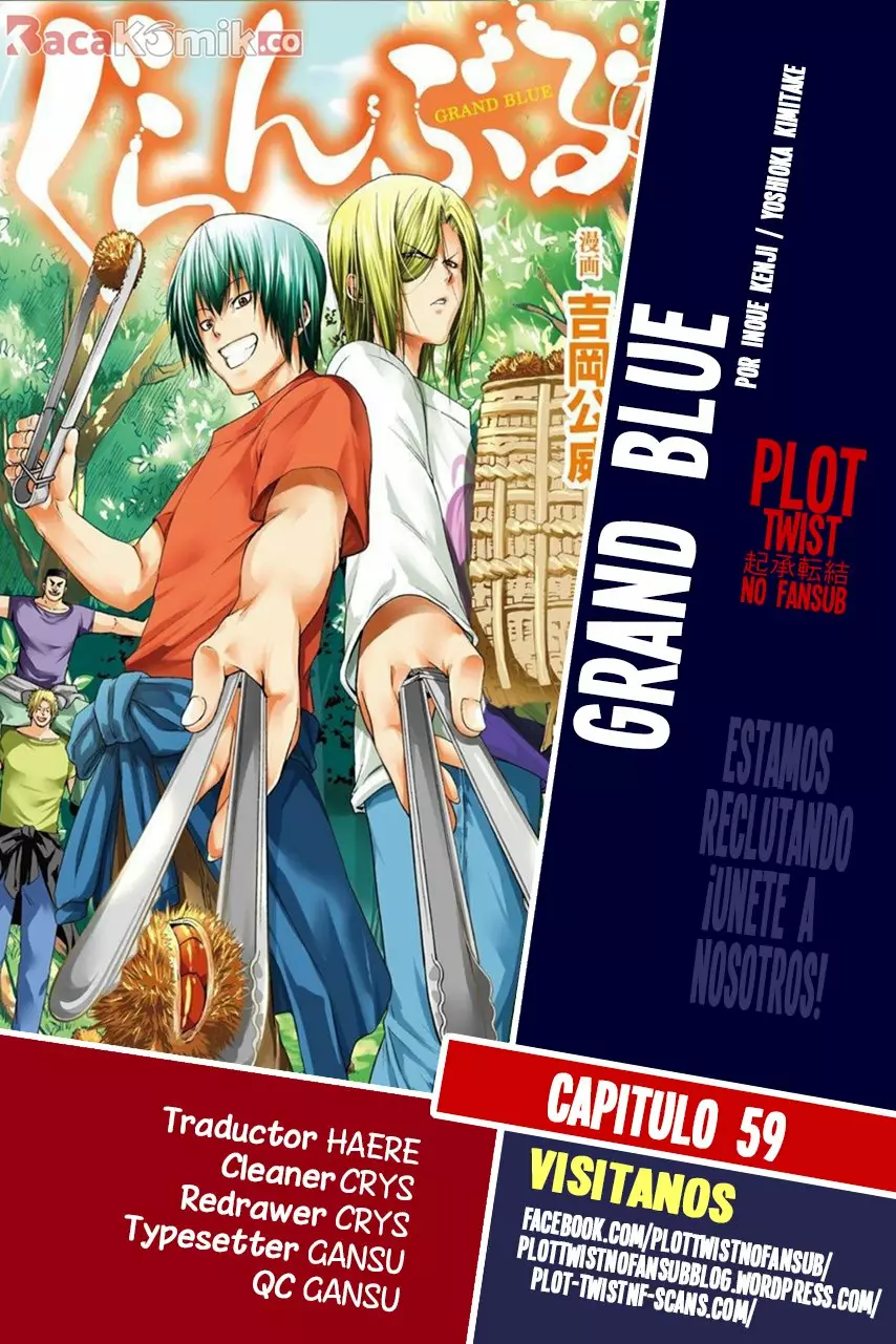 Grand Blue Capítulo 59 - Page 1
