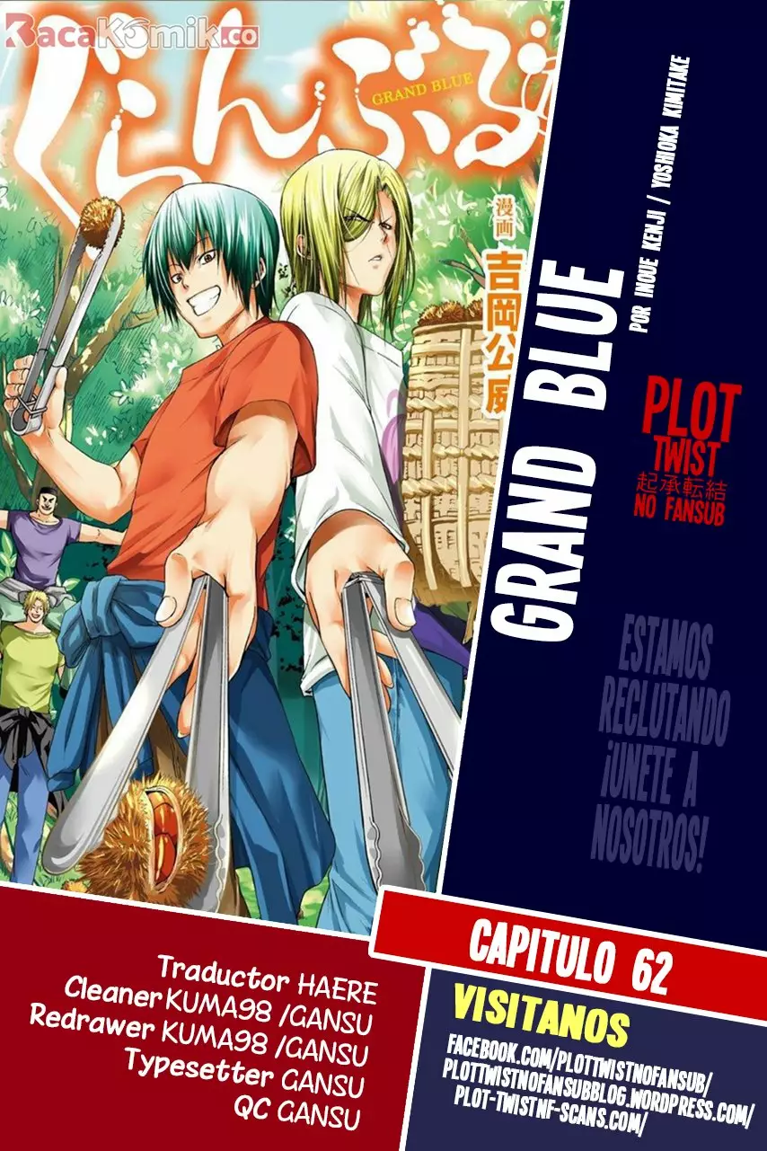 Grand Blue Capítulo 62 - Page 1