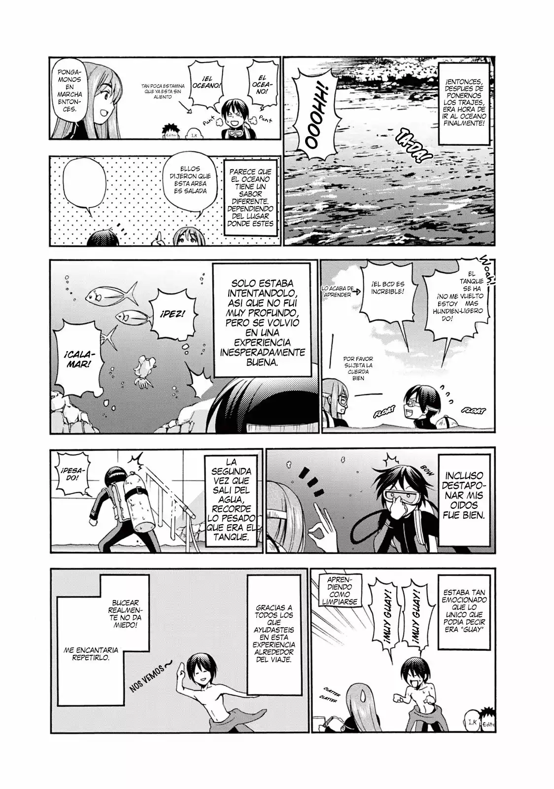 Grand Blue Capítulo 8.5 - Page 18