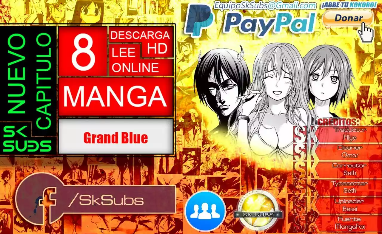 Grand Blue Capítulo 8 - Page 1