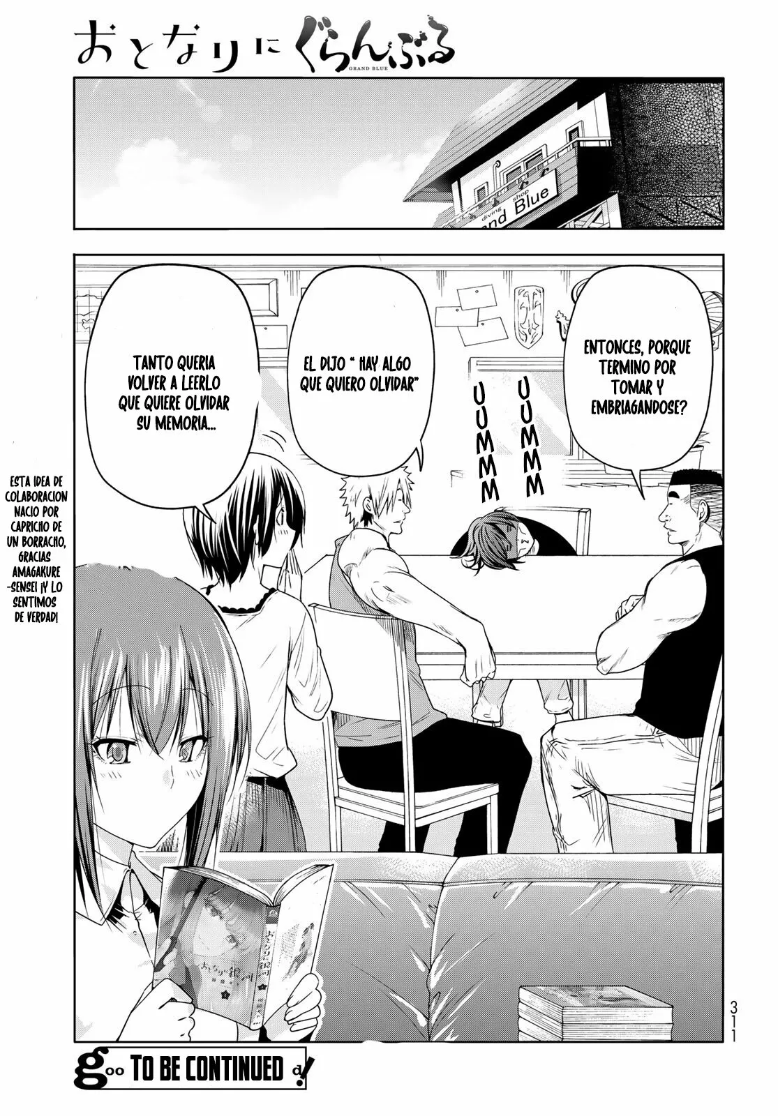 Grand Blue Capítulo 83.5 - Page 37
