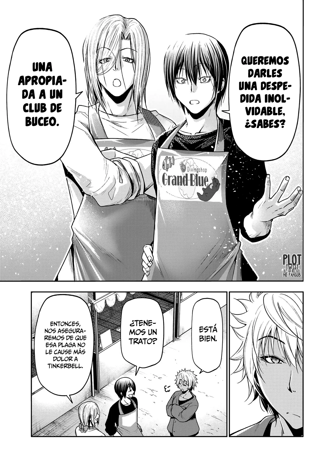 Grand Blue Capítulo 92 - Page 35