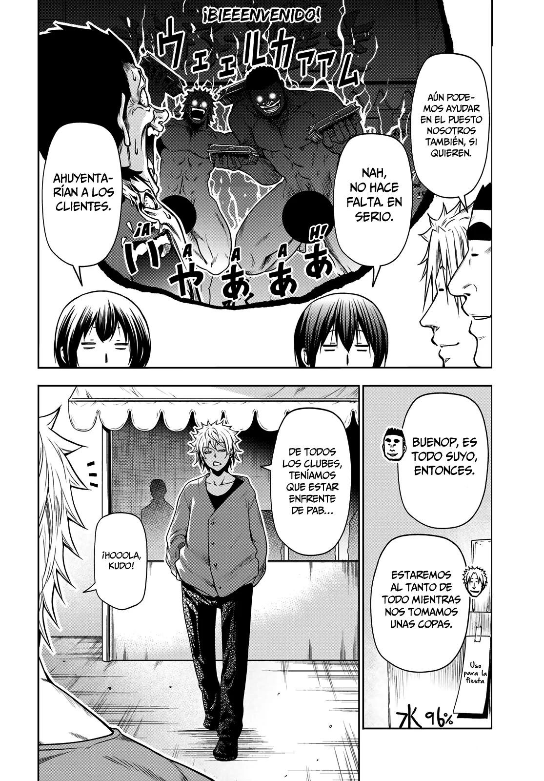 Grand Blue Capítulo 92 - Page 8