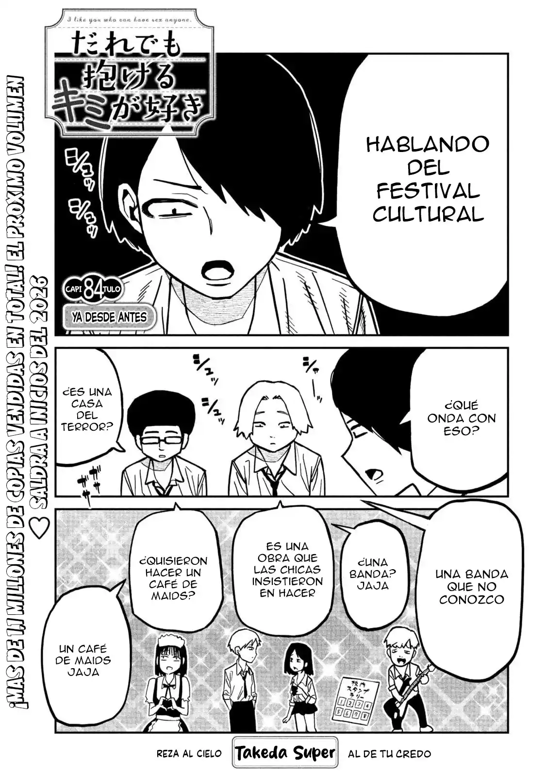 Me Gustas tú, que Puedes tener Sexo con Cualquiera Capítulo 84 - Page 1