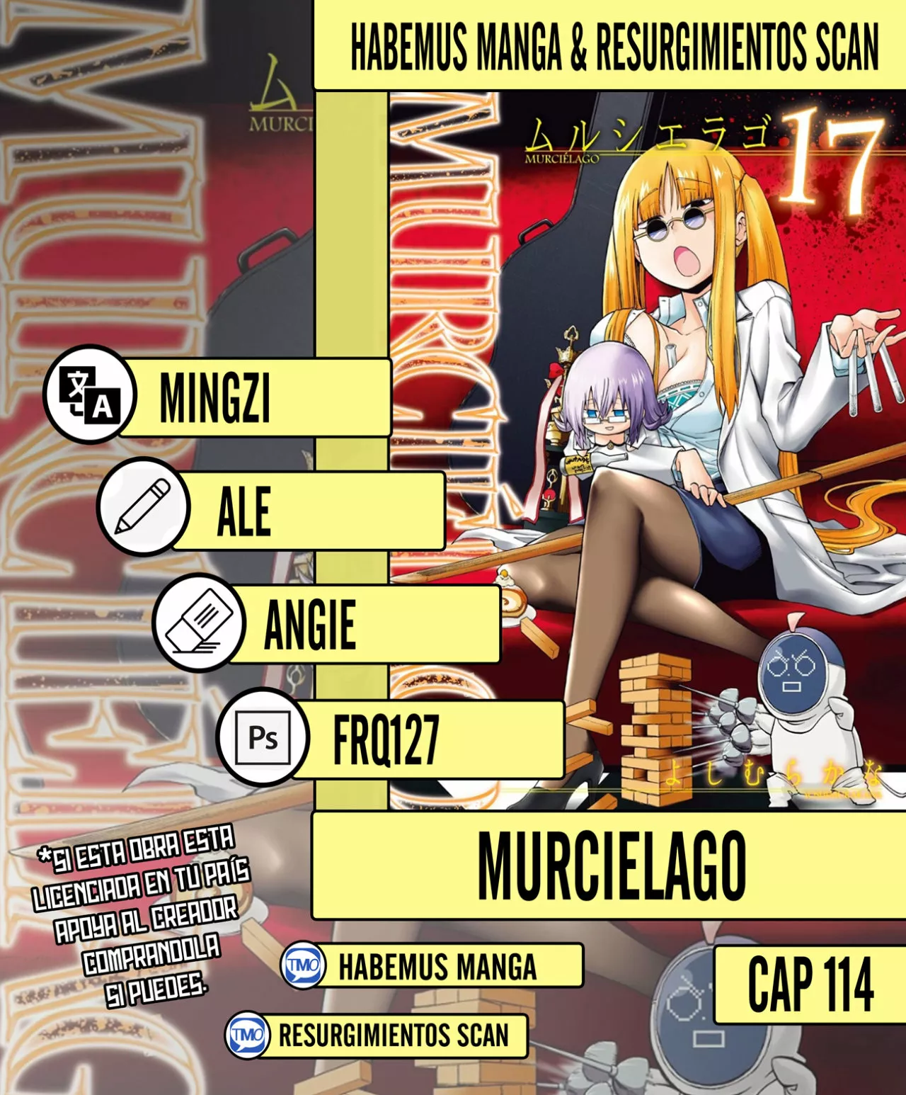 Murcielago Capítulo 114 - Page 1