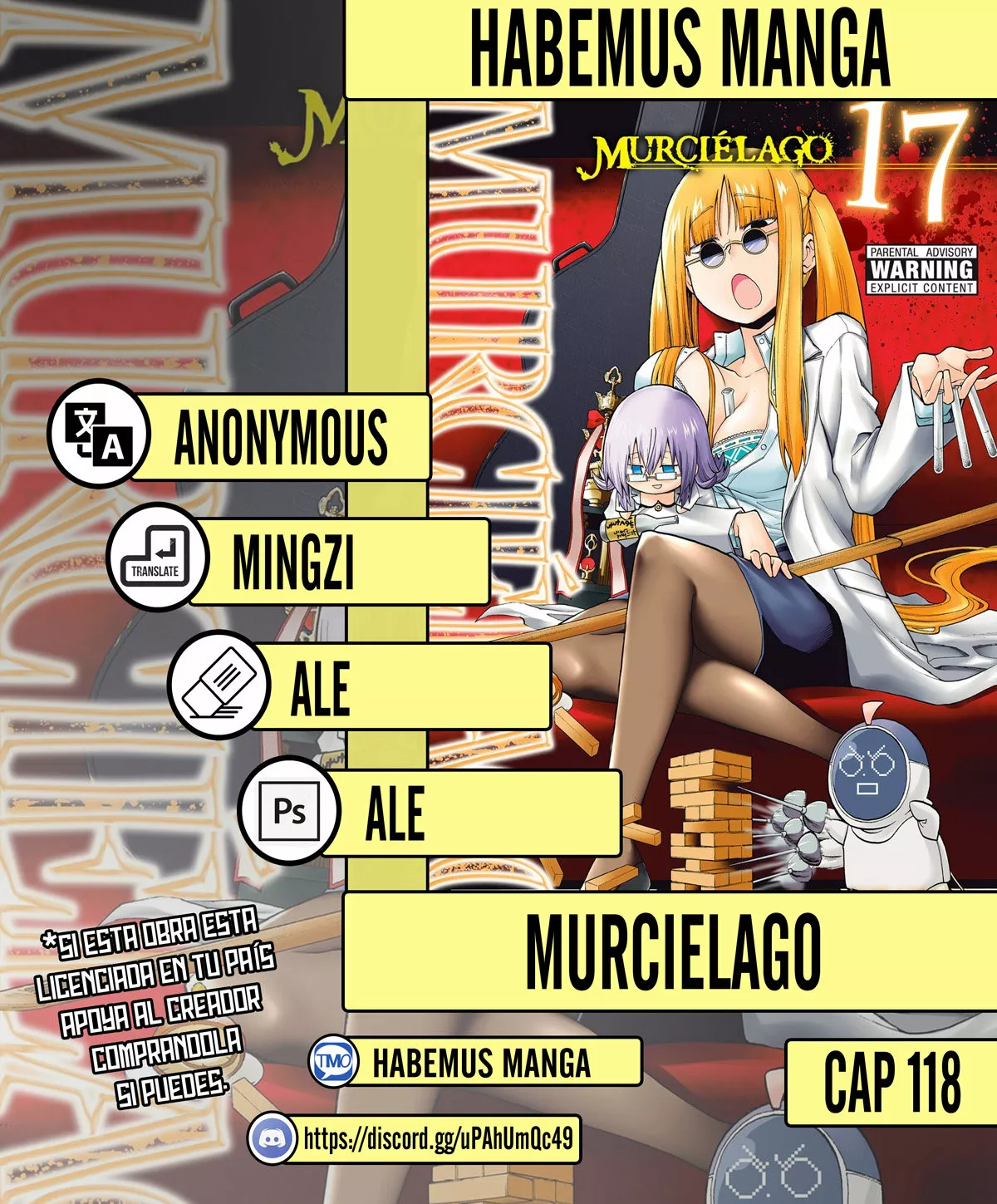 Murcielago Capítulo 118 - Page 1