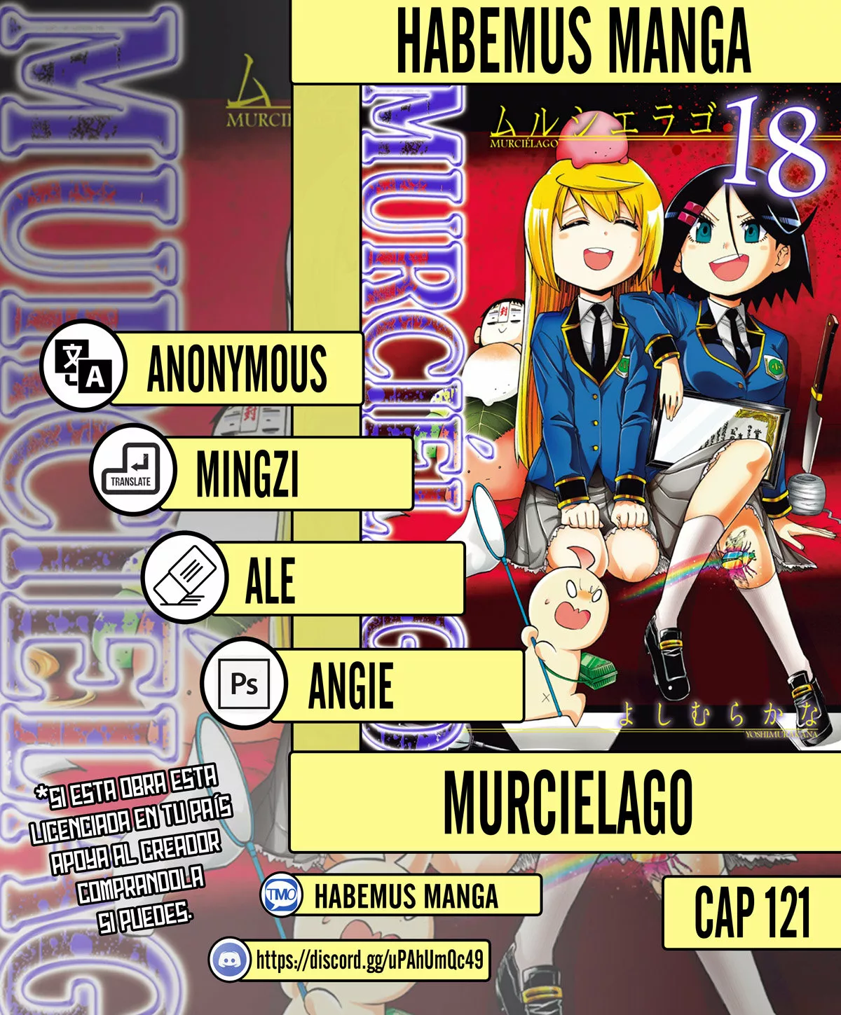 Murcielago Capítulo 121 - Page 1
