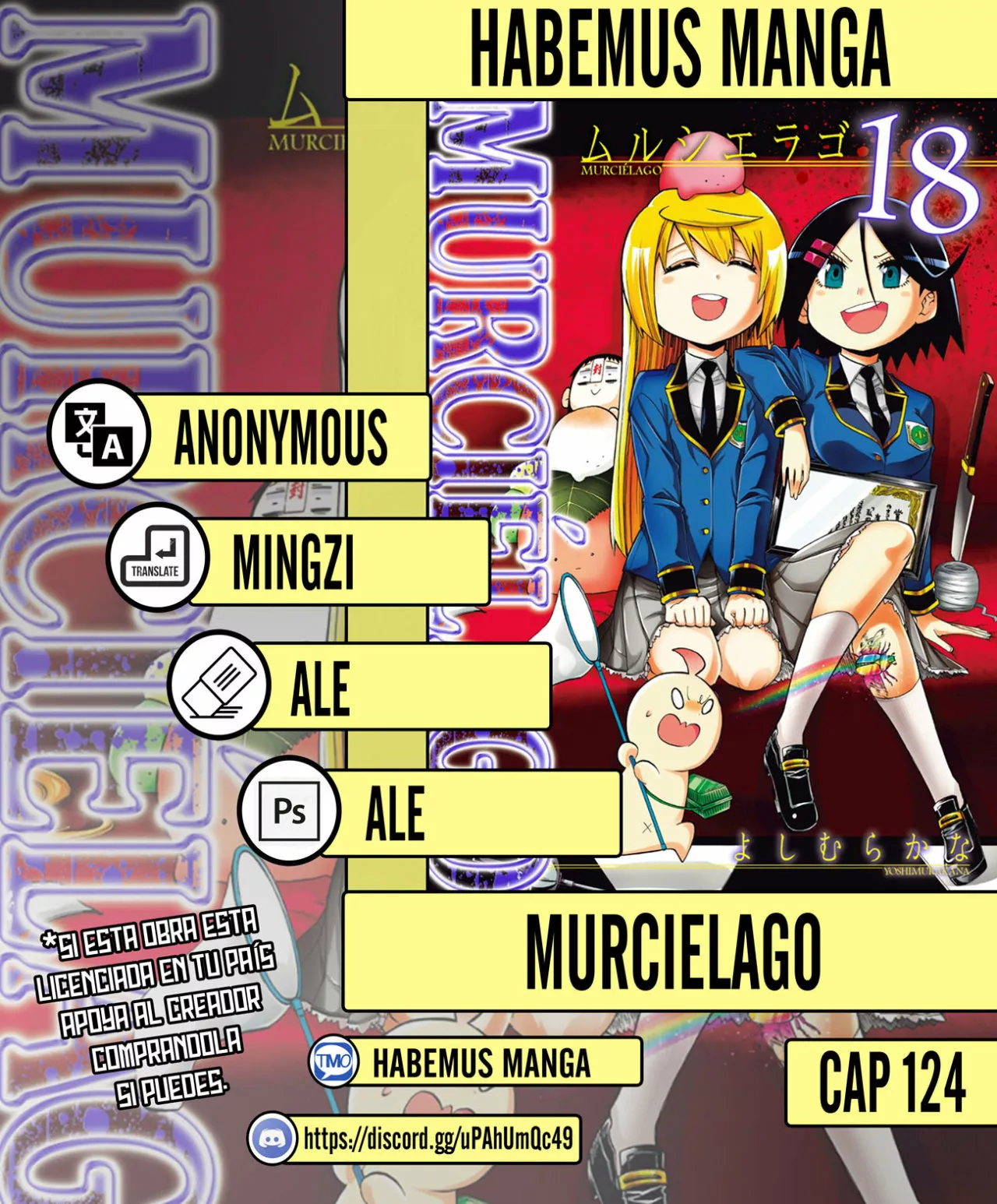 Murcielago Capítulo 124 - Page 1