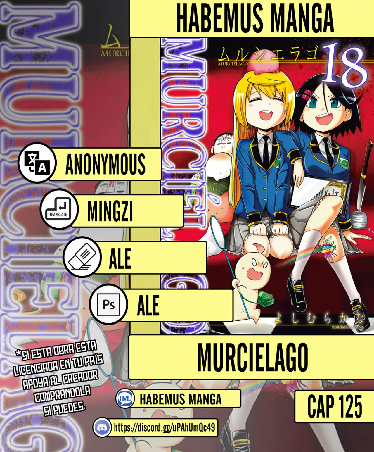 Murcielago Capítulo 125 - Page 1