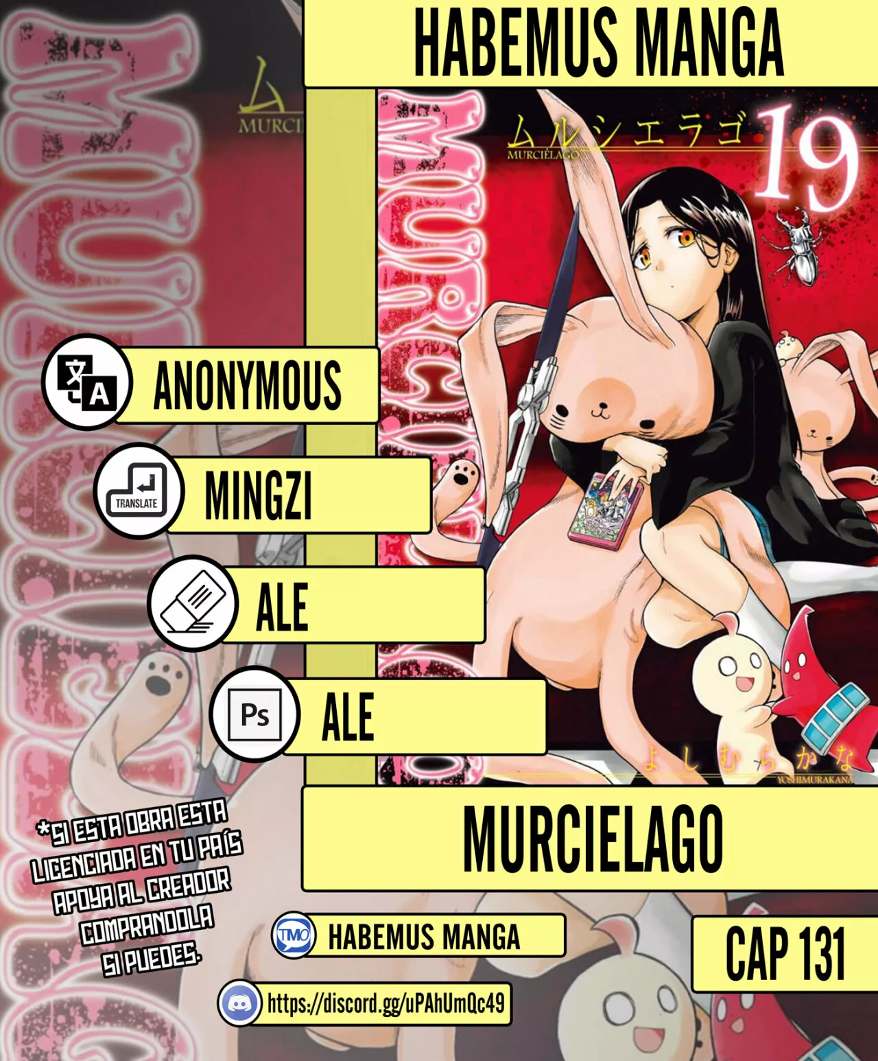 Murcielago Capítulo 131 - Page 1