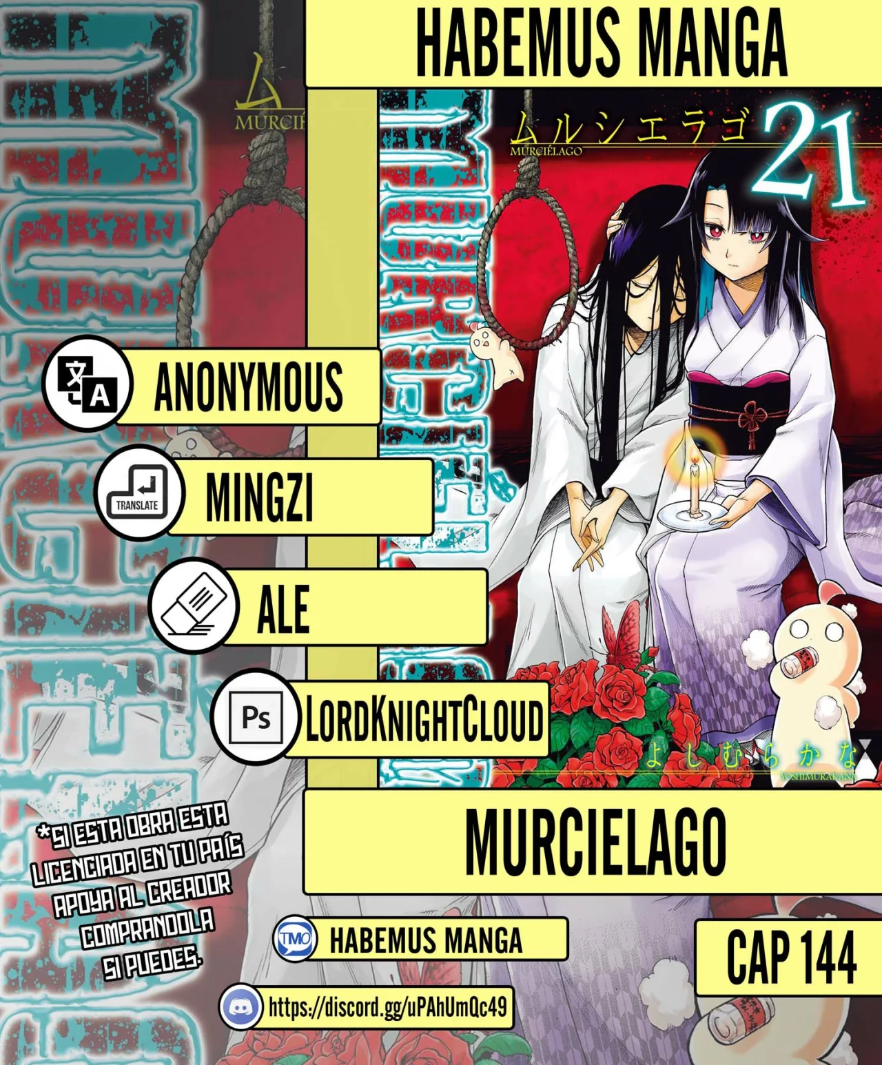 Murcielago Capítulo 144 - Page 1