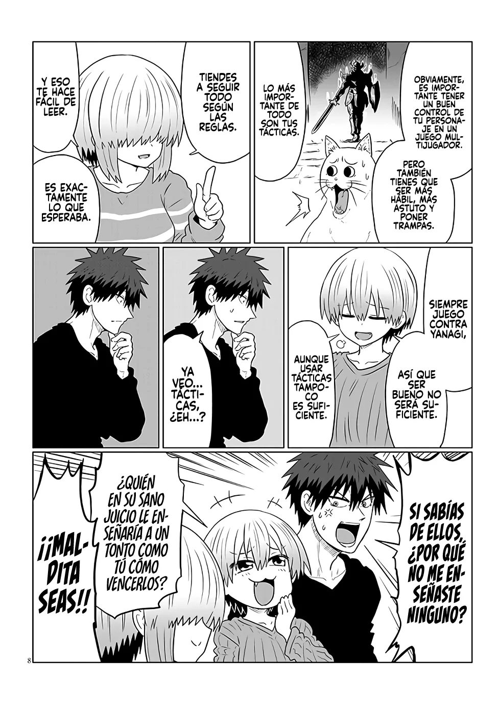 Uzaki-chan wa Asobitai! Capítulo 110 - Page 10