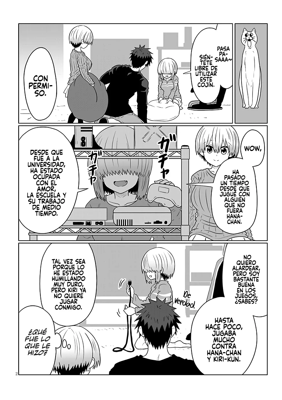 Uzaki-chan wa Asobitai! Capítulo 110 - Page 4
