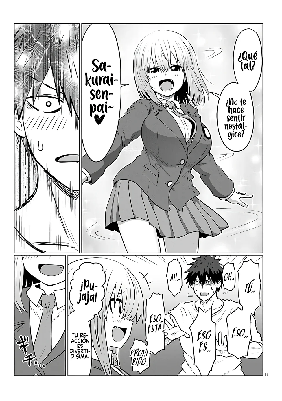 Uzaki-chan wa Asobitai! Capítulo 125 - Page 13