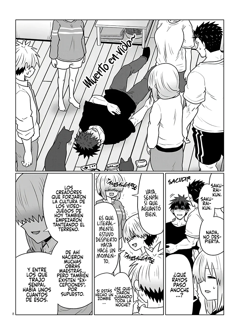 Uzaki-chan wa Asobitai! Capítulo 126 - Page 10