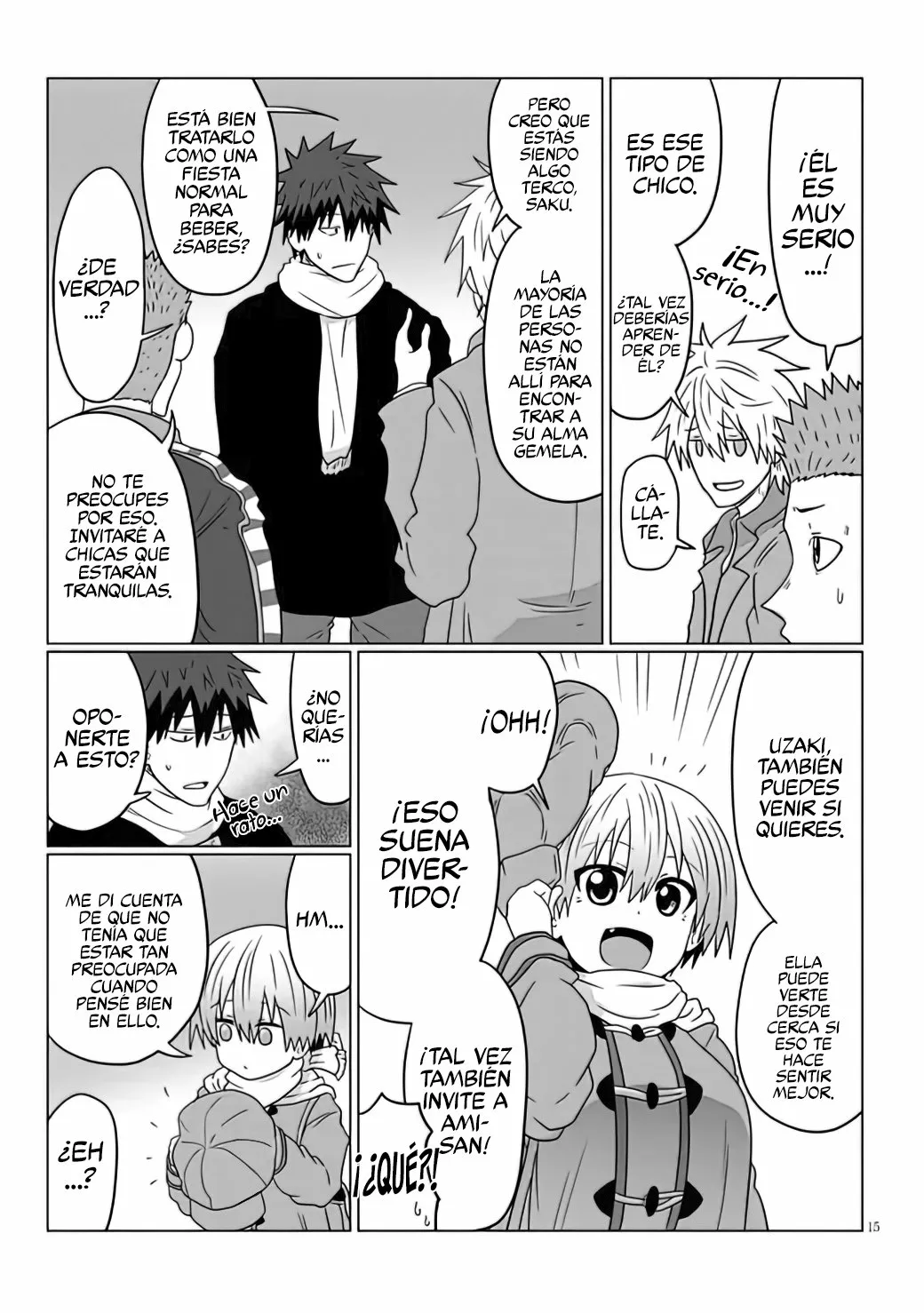 Uzaki-chan wa Asobitai! Capítulo 77 - Page 17