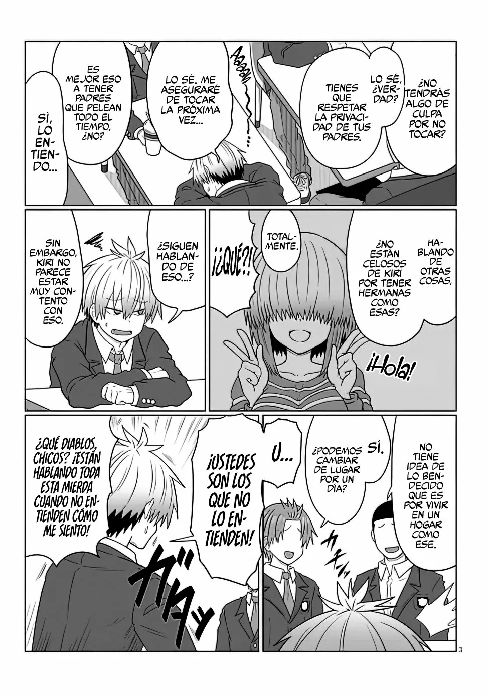 Uzaki-chan wa Asobitai! Capítulo 81 - Page 5