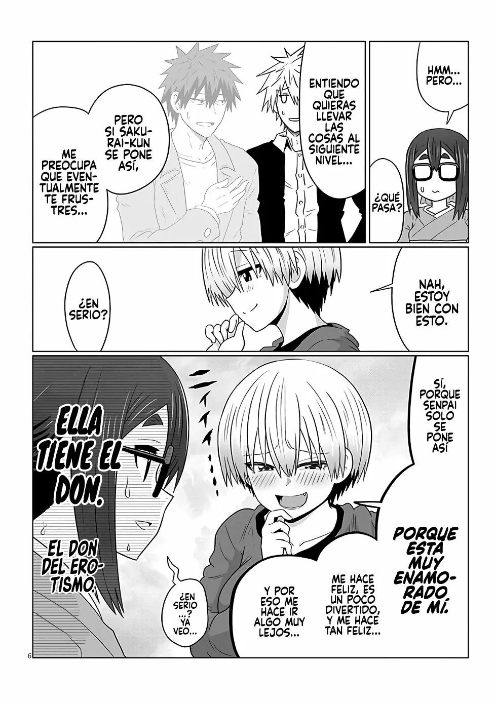 Uzaki-chan wa Asobitai! Capítulo 95 - Page 8
